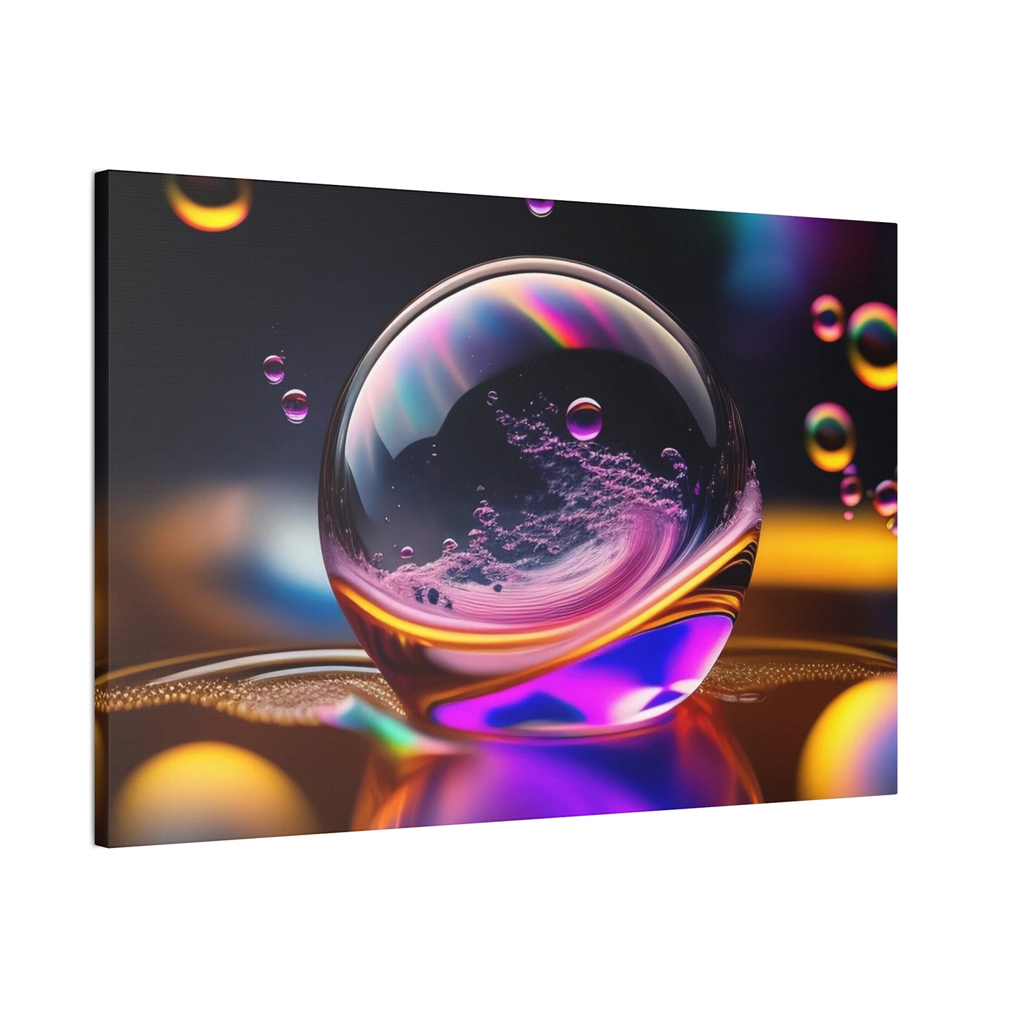 Glass Ball - Canvas Stretched, 0.75"