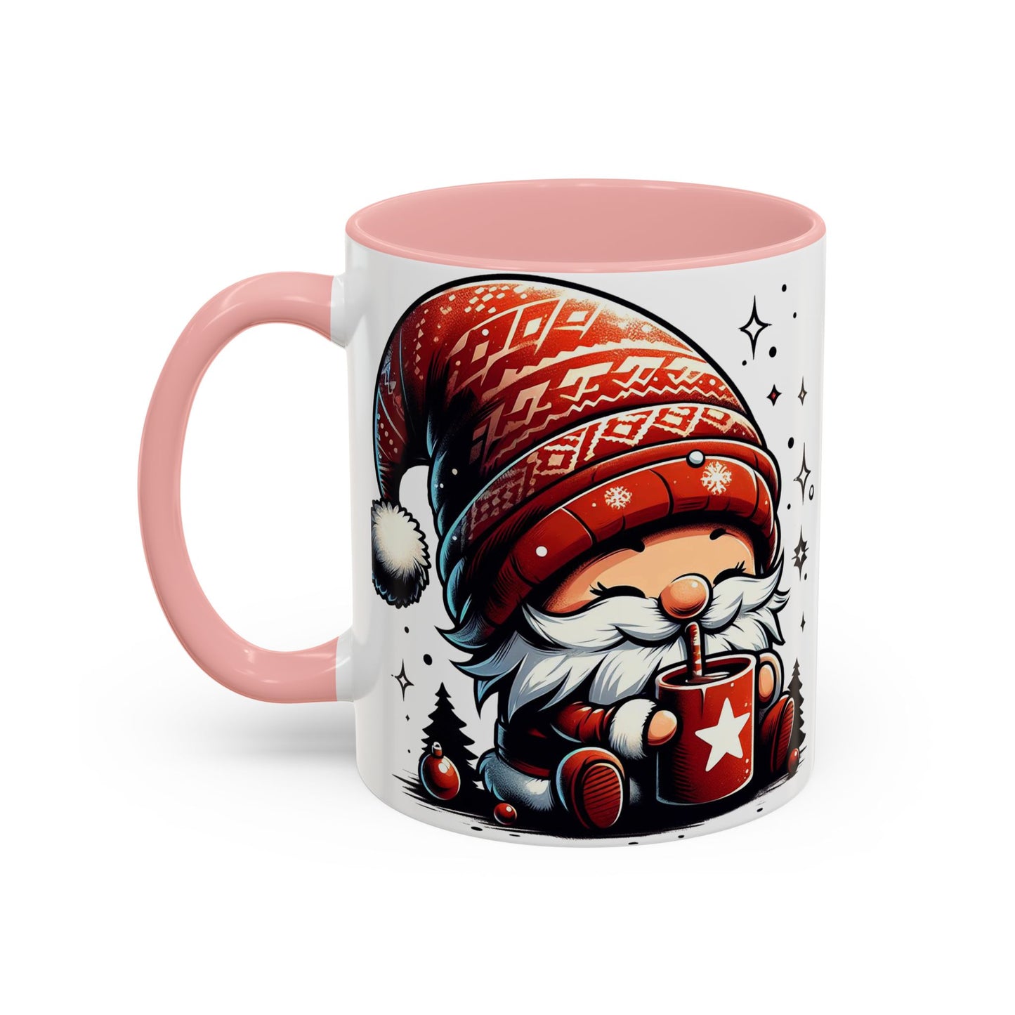 Elf - Accent Coffee Mug (11, 15oz) - Christmas