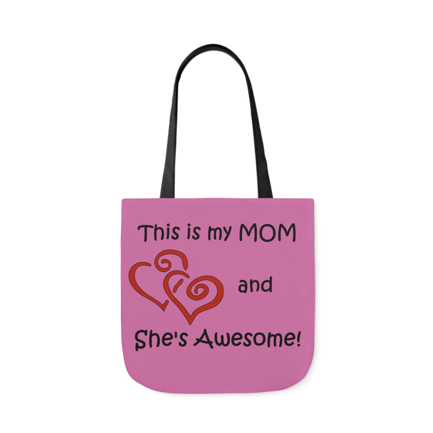 This is My Mom - Canvas Tote Bag, 5-Color Straps  Mother's Day