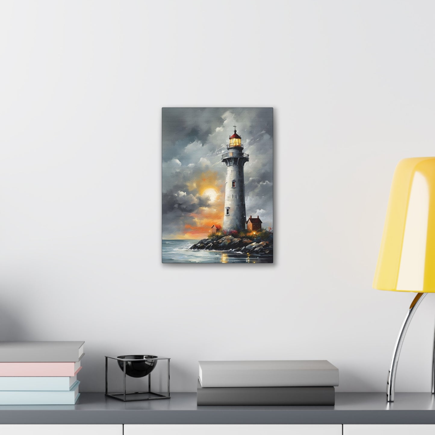 Light House - Canvas -Stretched, 0.75"