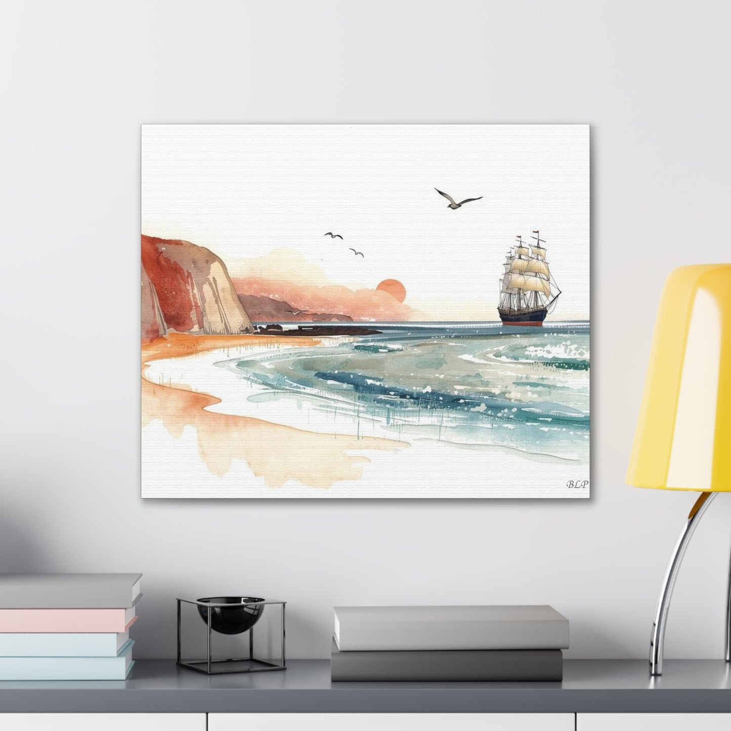 Coastal Clipper - Canvas Stretched, 0.75" - 2026 Wall Art - Places