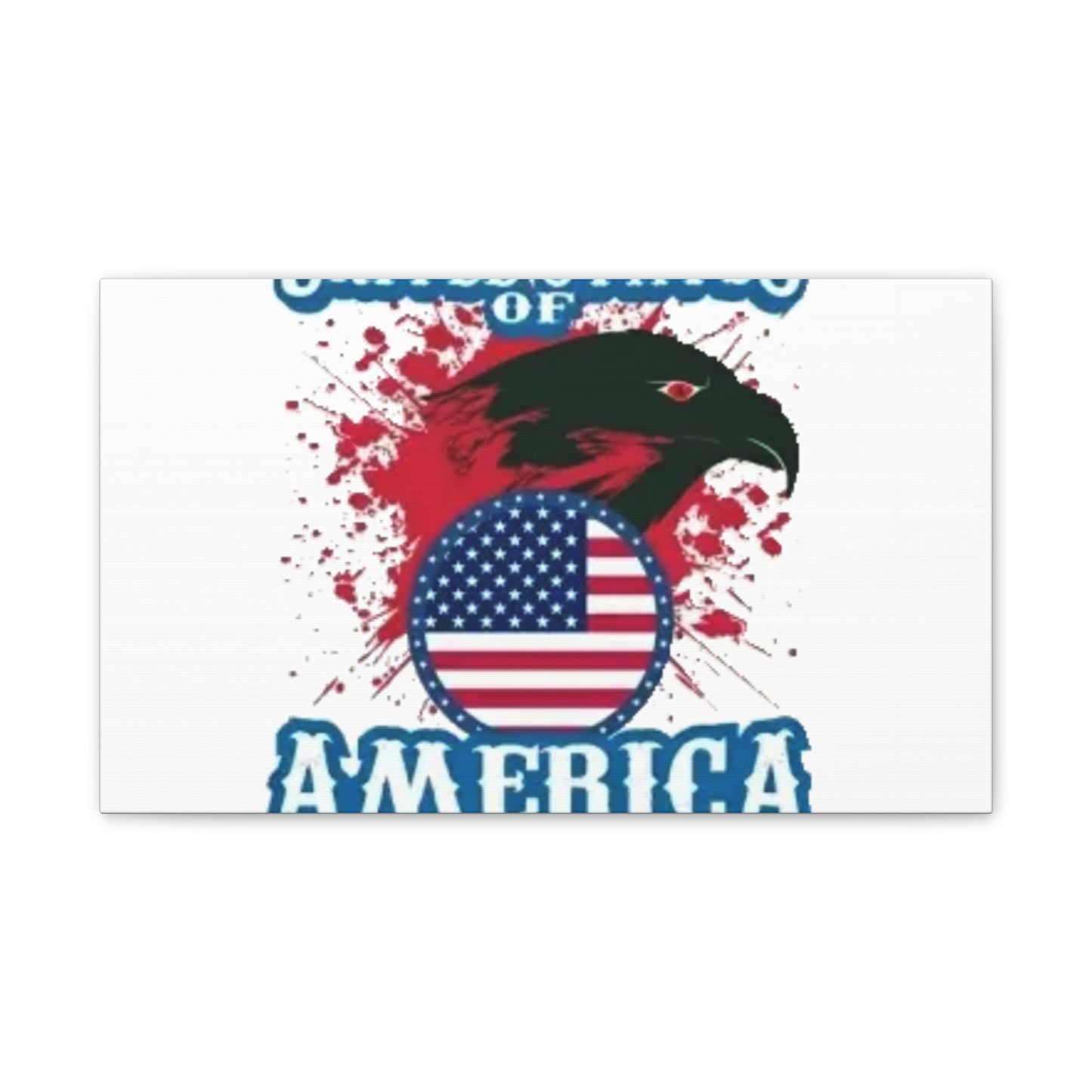 United States of America - Canvas Stretched, 0.75"