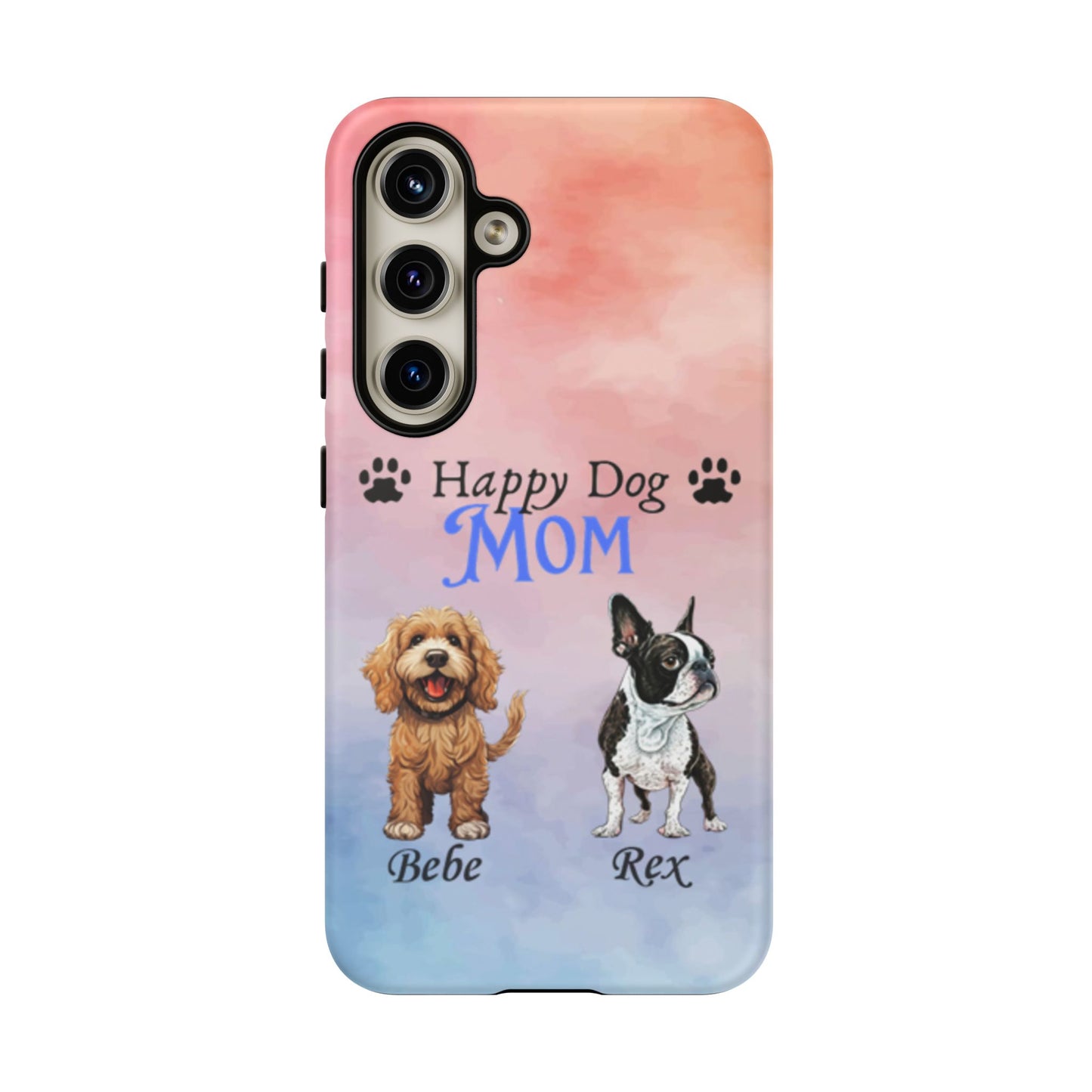 Dog Mom - Personalized - Whimsical Phone Cases - Mother's Day