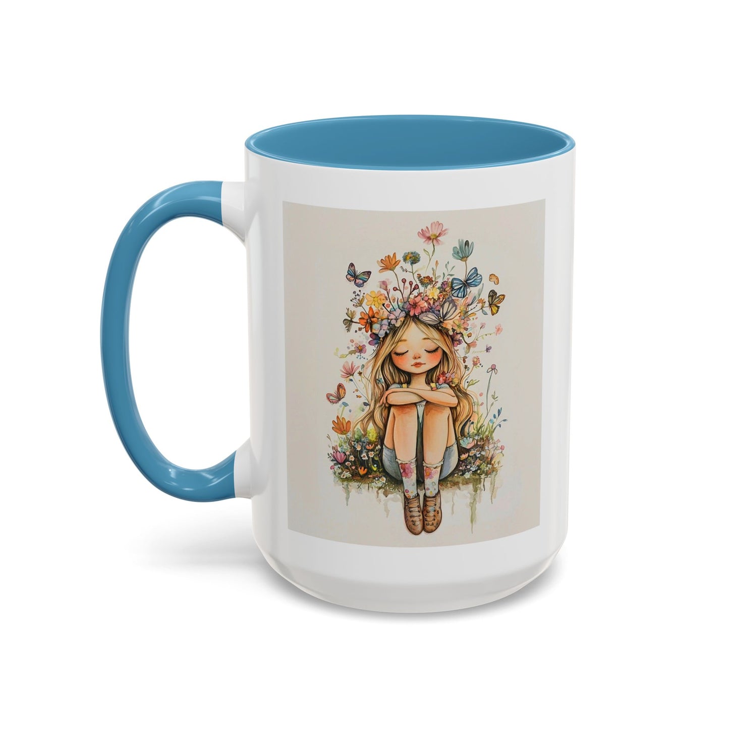 Girl - Accent Coffee Mug (11, 15oz)