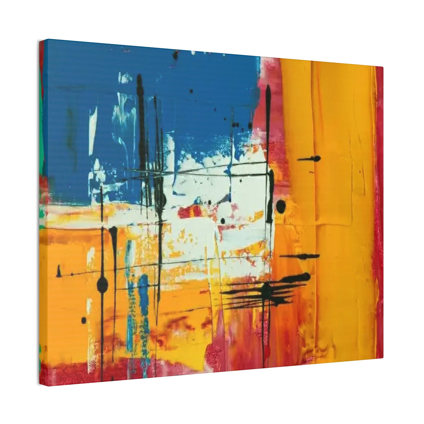 Beautiful Abstract Colors - Canvas Stretched, 0.75"