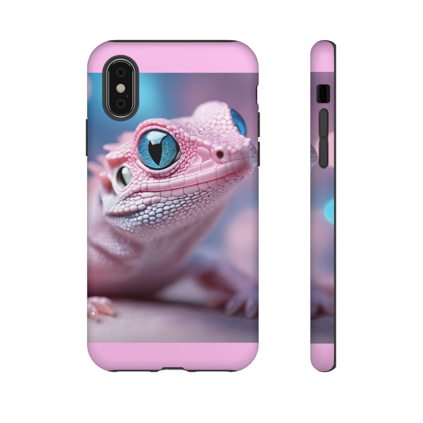 Pink Lizard - Whimsical Phone Cases