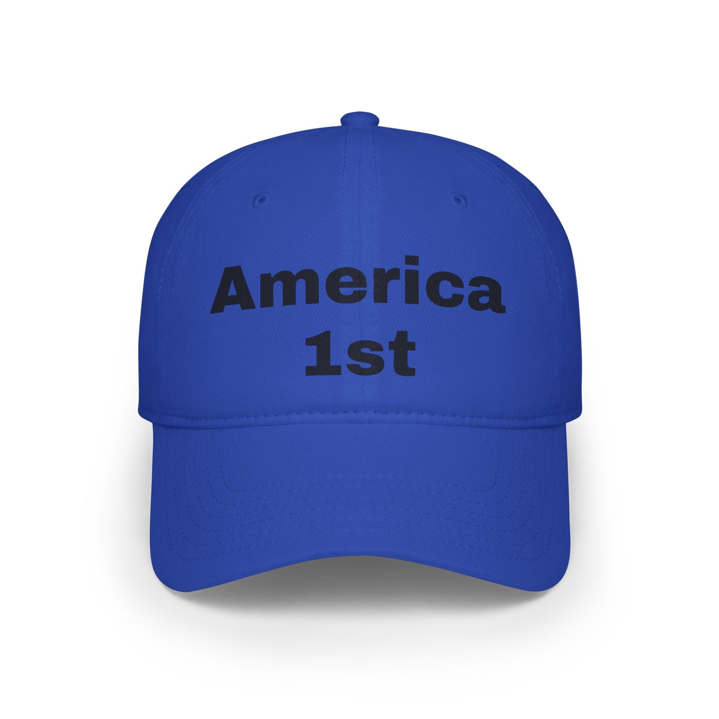 America 1st - Low Profile Baseball Cap - Military - Father's Day - Veteran