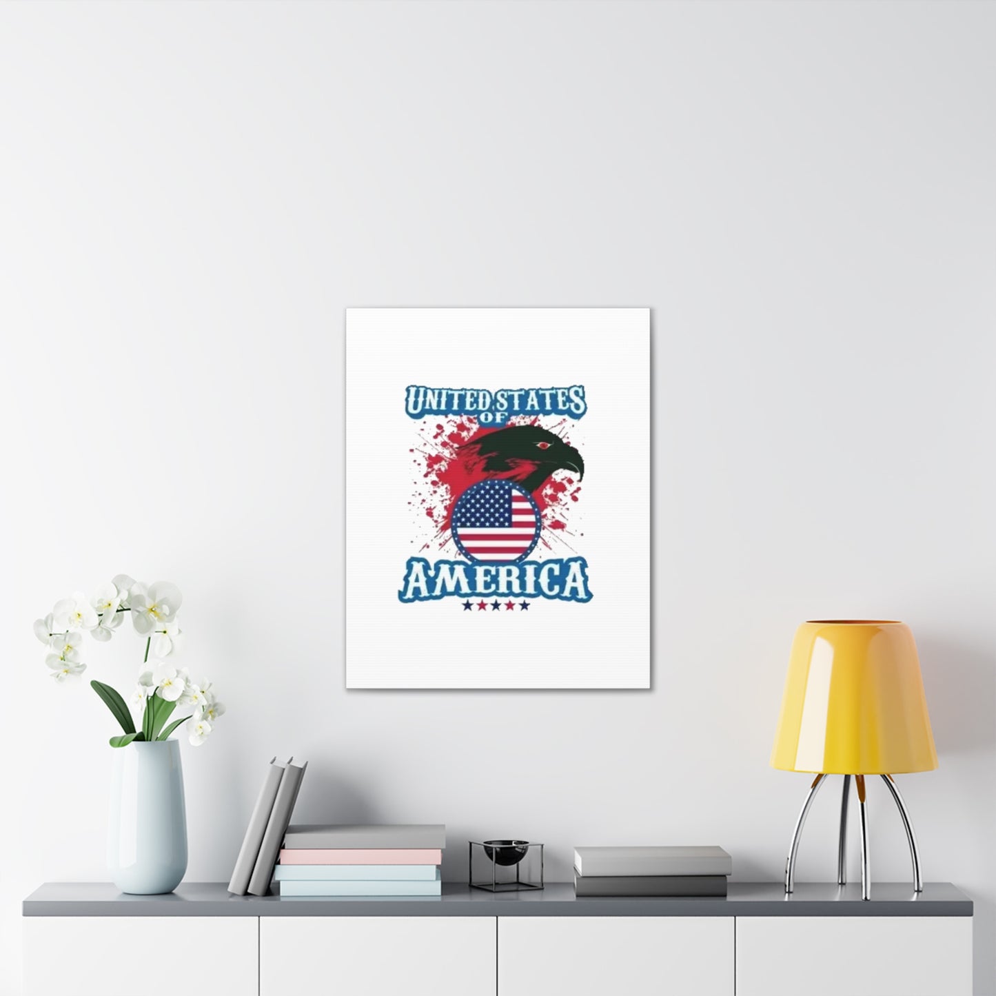 United States of America - Canvas Stretched, 0.75"