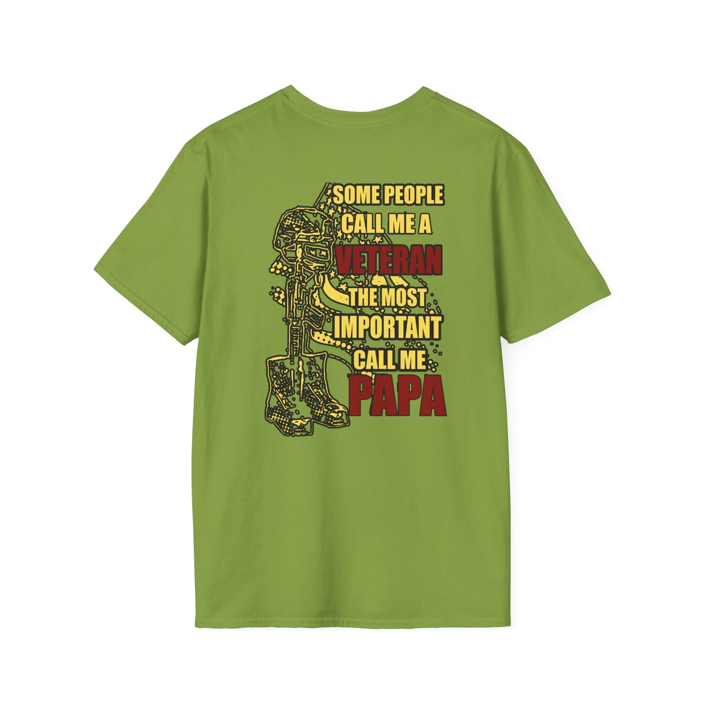 Military - Veteran - Unisex Softstyle T-Shirt