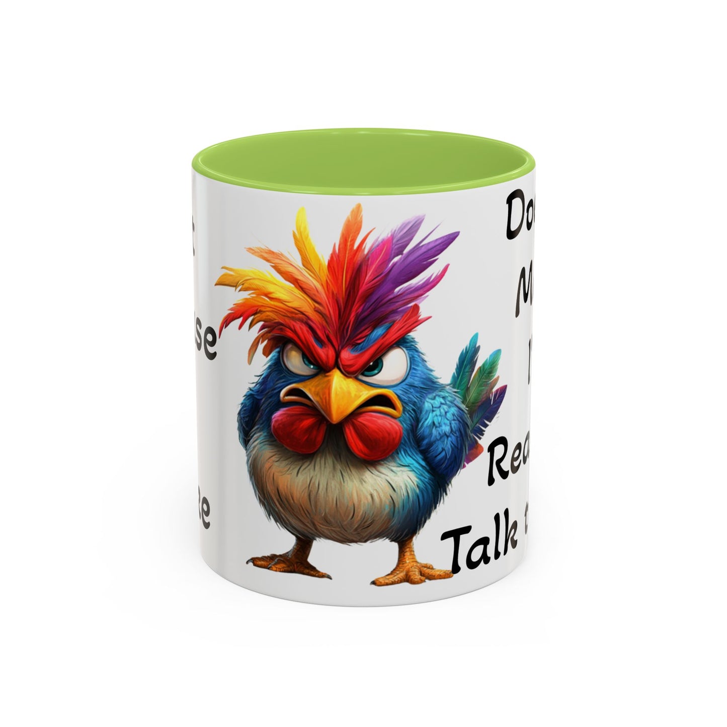 Just Because I'm Awake - Accent Coffee Mug (11, 15oz)