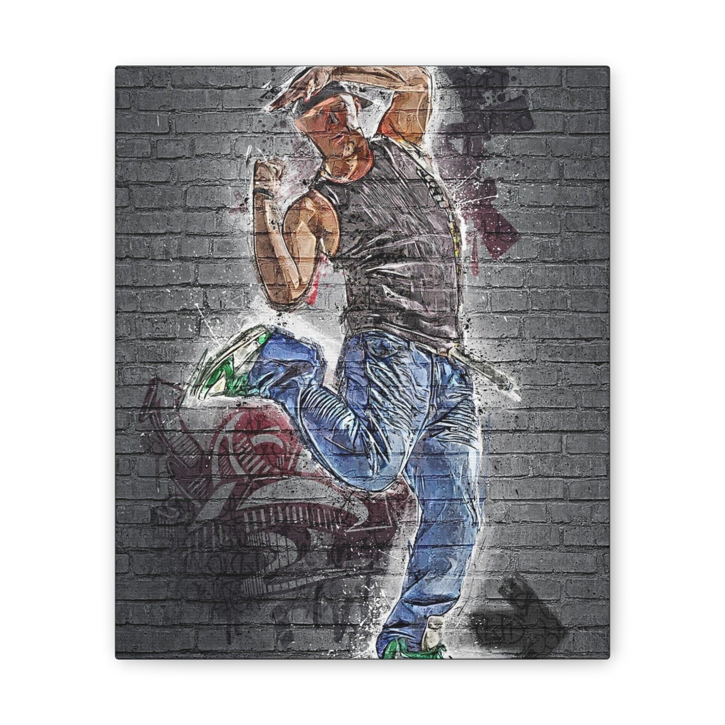 Wall Dancer - Canvas Stretched, 0.75"