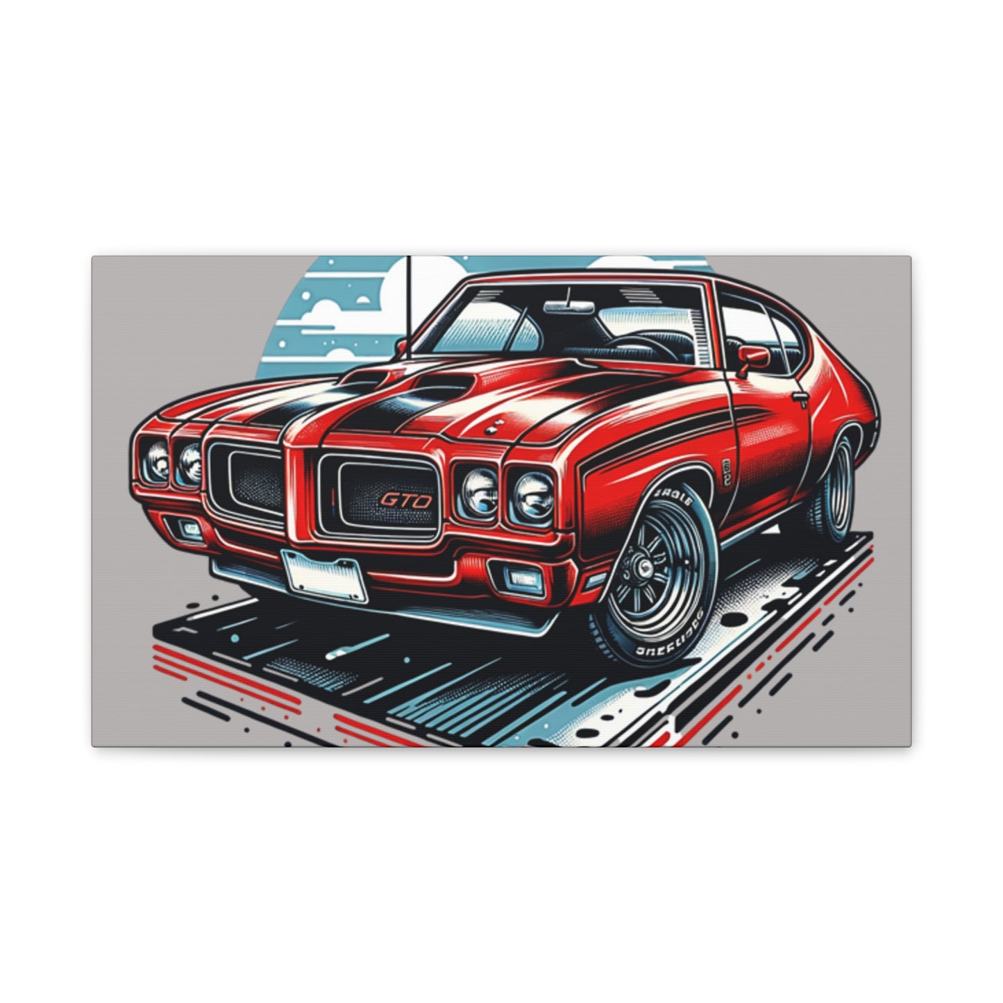 GTO - Canvas Stretched, 0.75" - Father's Day