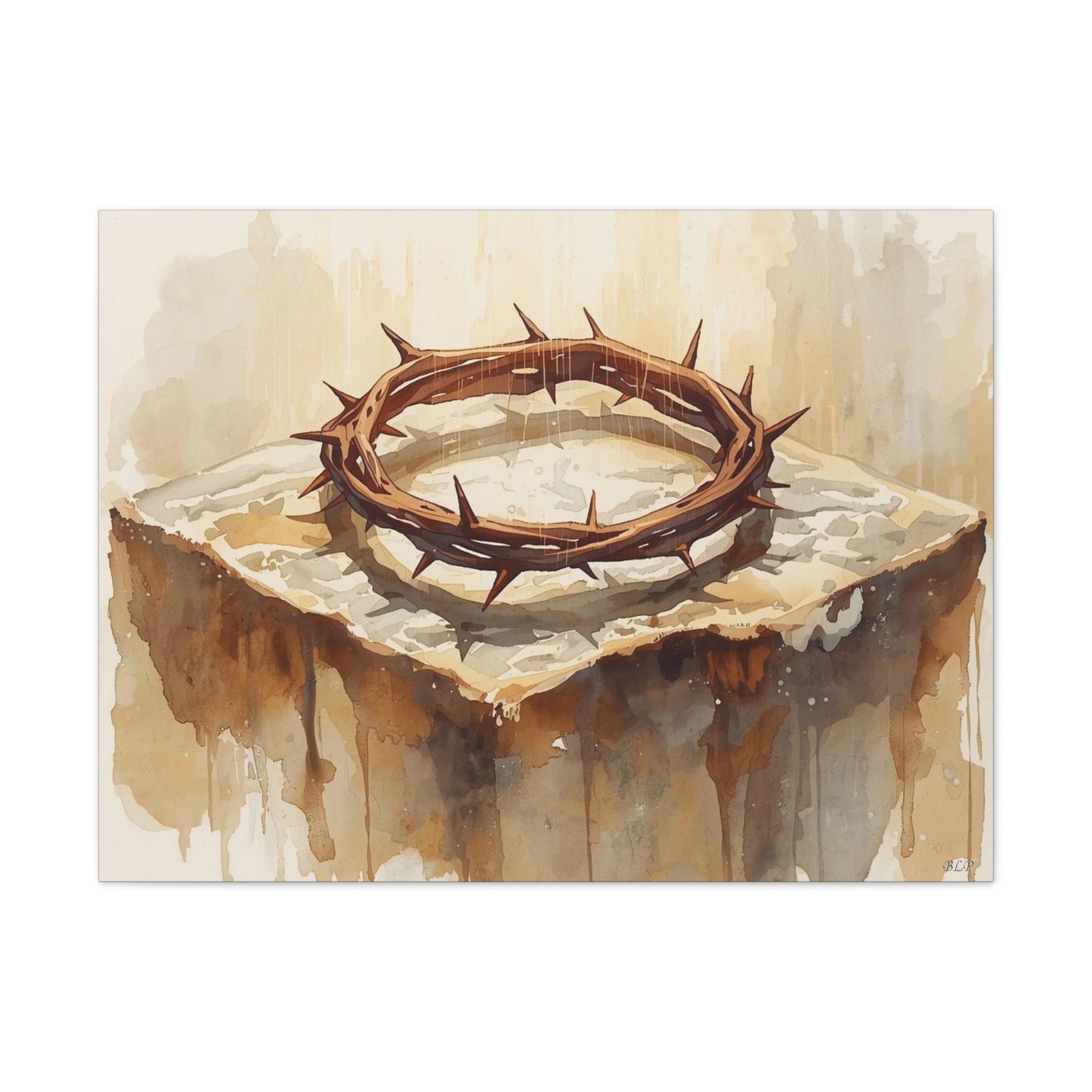 Crown of Thorns - Canvas Stretched, 0.75" - 2026 Wall Art - Religion