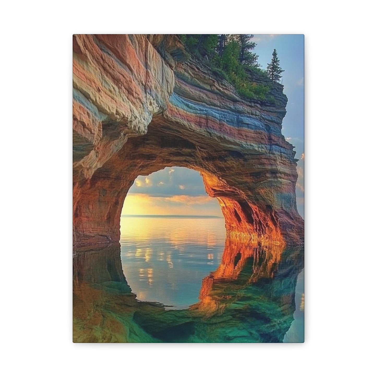 Colorful Arch - Canvas Stretched, 0.75"