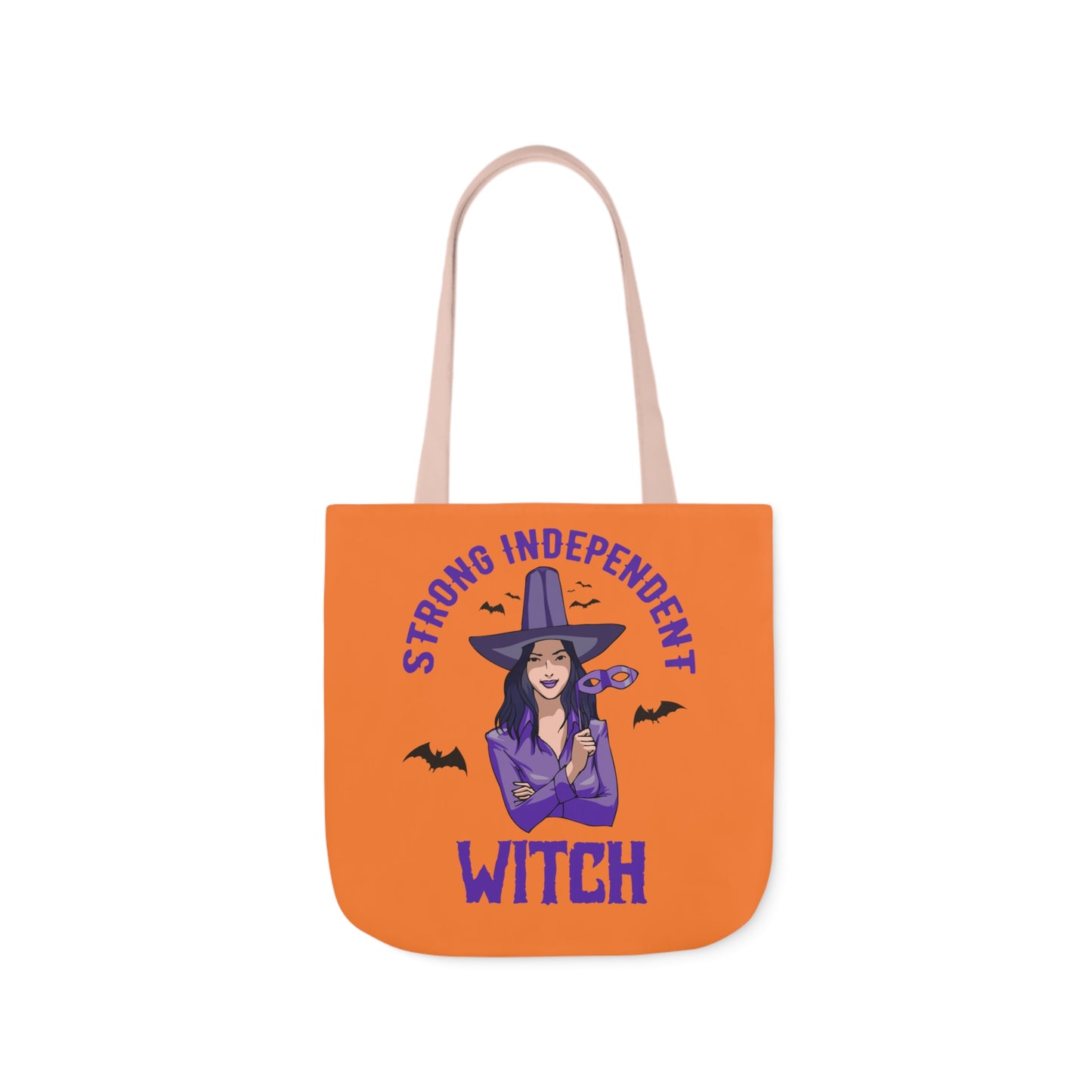 Strong - Canvas Tote Bag, 5-Color Straps - Halloween