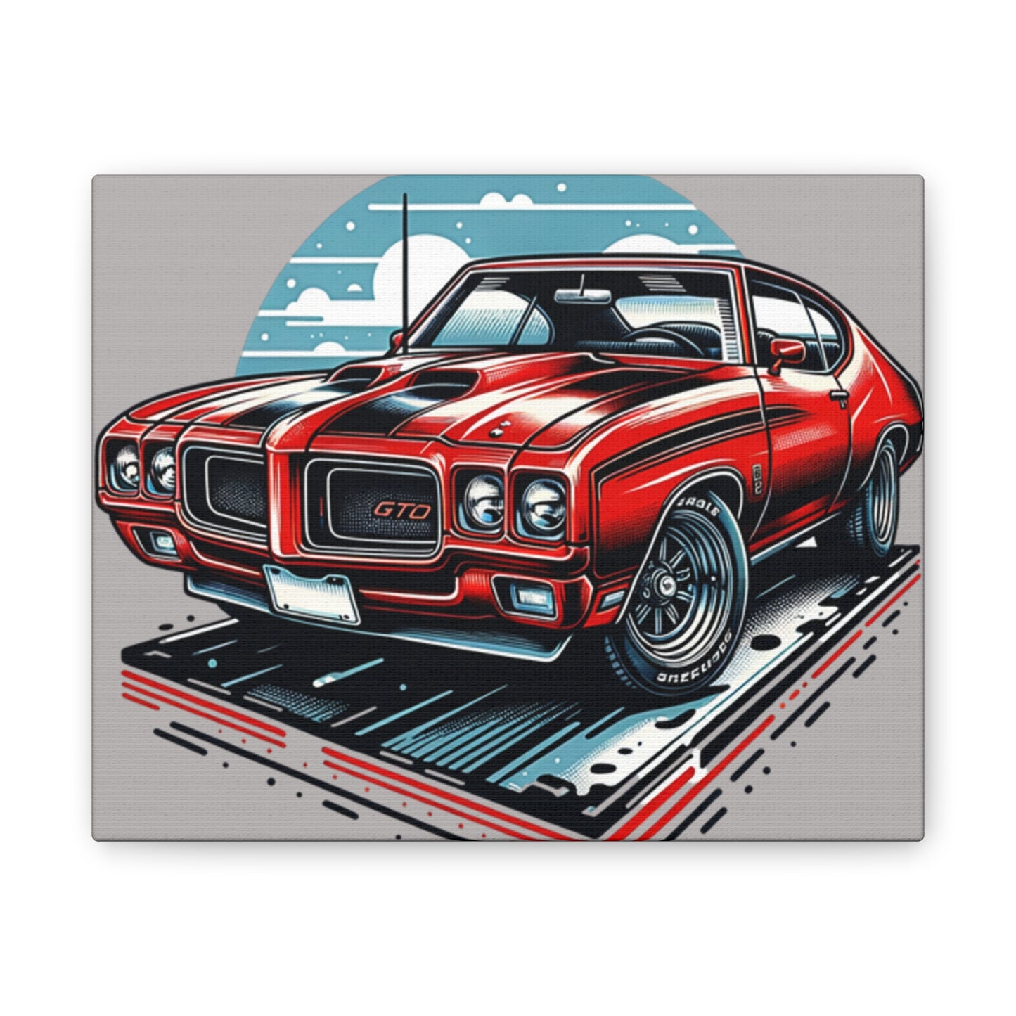 GTO - Canvas Stretched, 0.75" - Father's Day