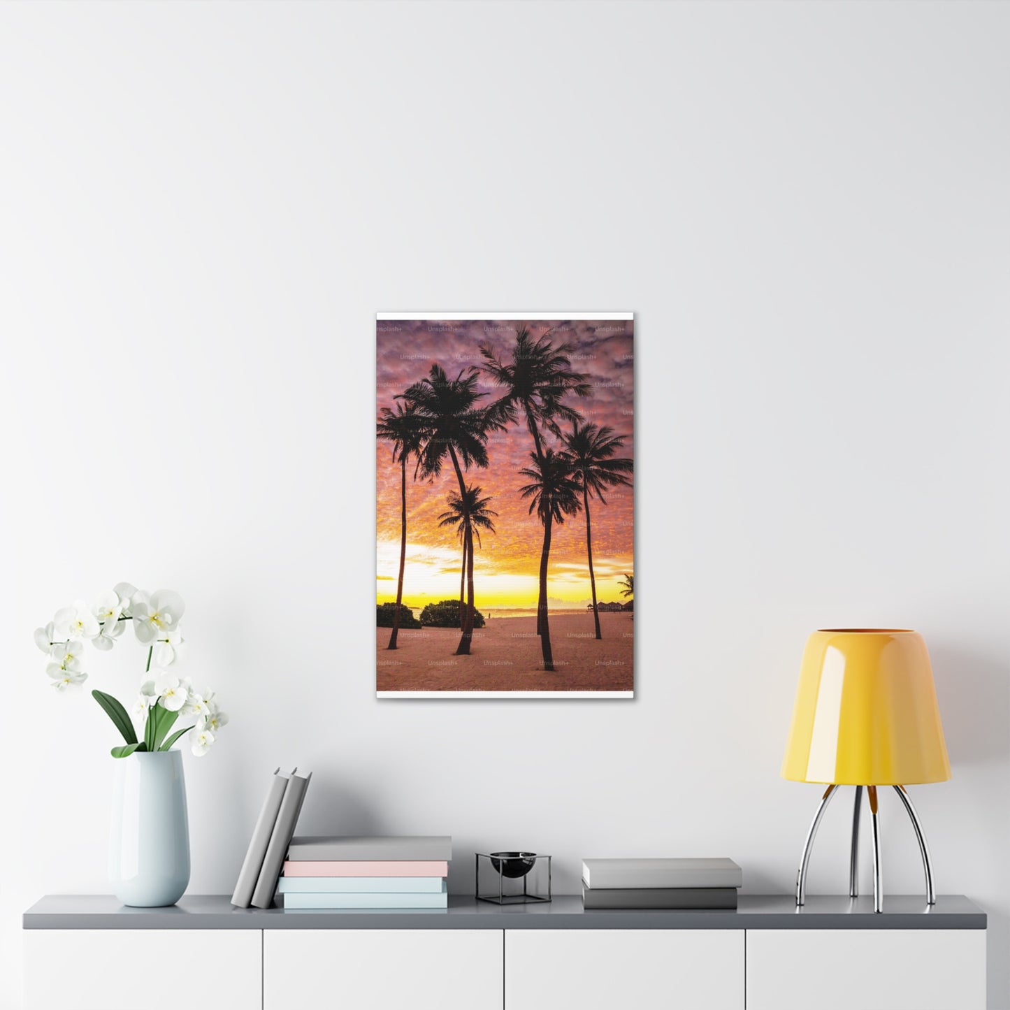 Palms - Canvas Stretched, 0.75"