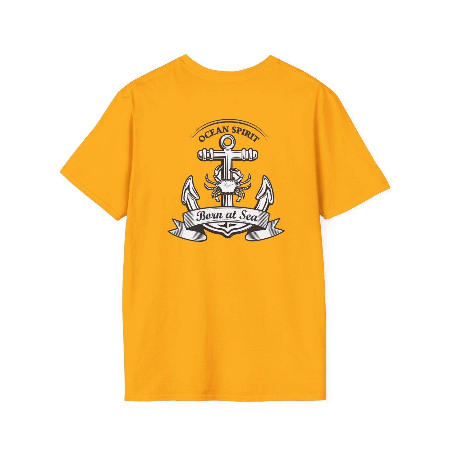 Born at Sea - Unisex Softstyle T-Shirt