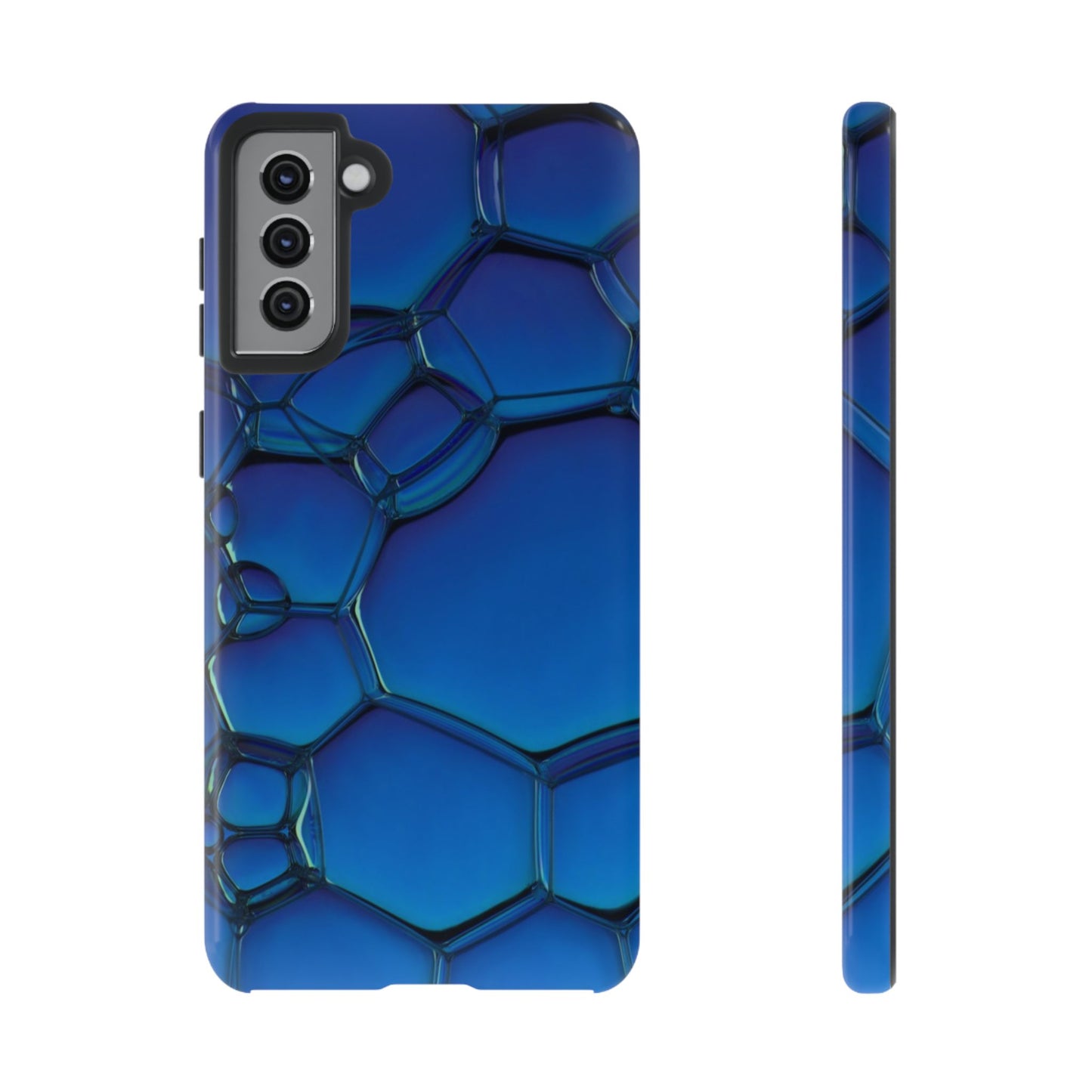 Blue Bubbles - Tough Cases - Whimsical Phone Cases