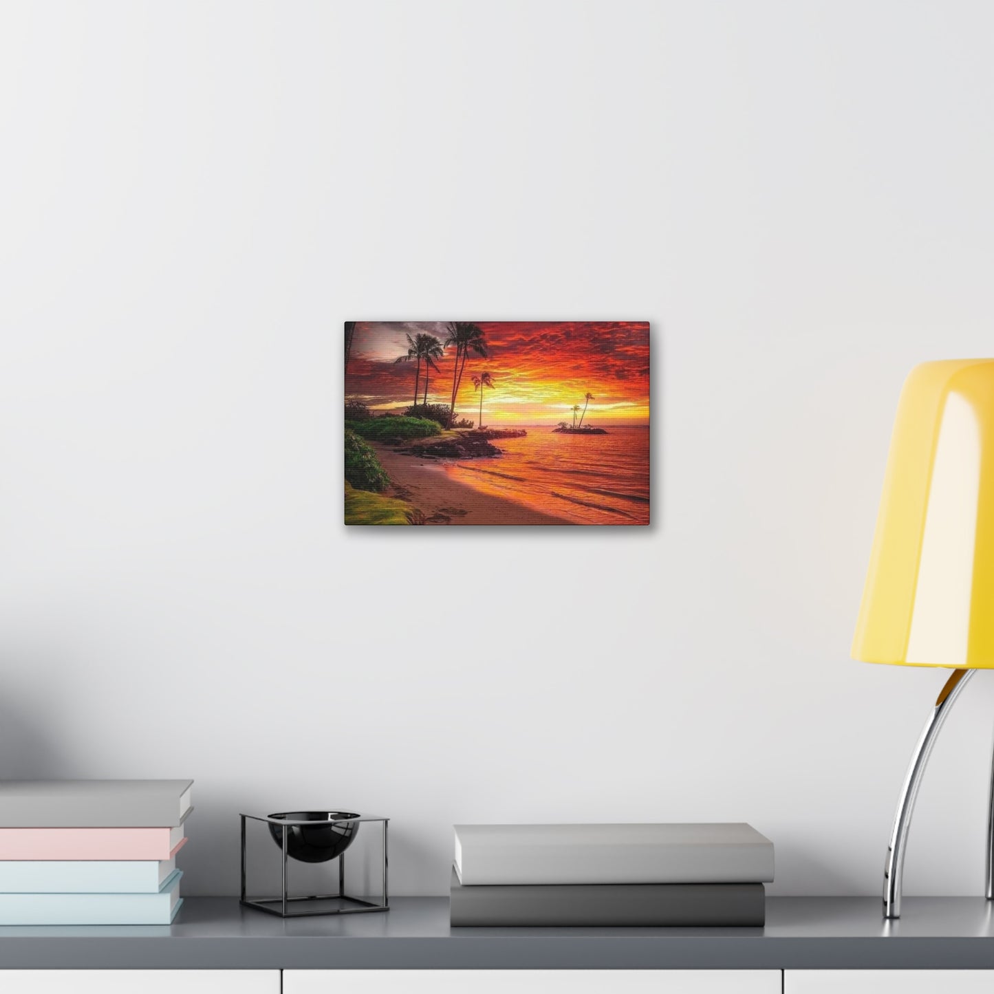 Sunset Island - Canvas Stretched, 0.75"