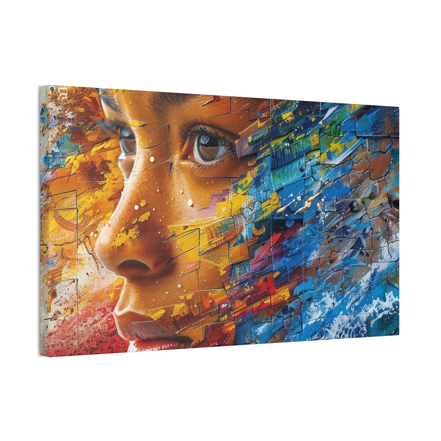 She - Canvas Stretched, 0.75"