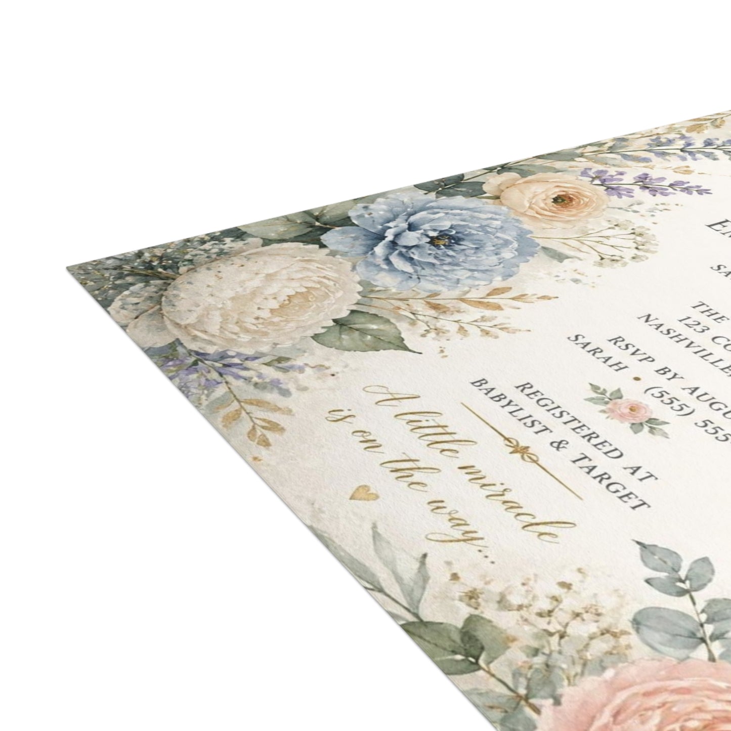 OH!  Baby Shower -Postcard Bundles (envelopes included)