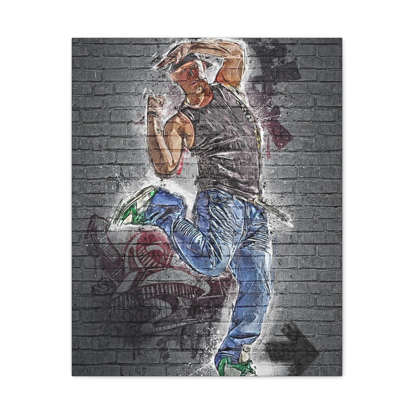 Wall Dancer - Canvas Stretched, 0.75"