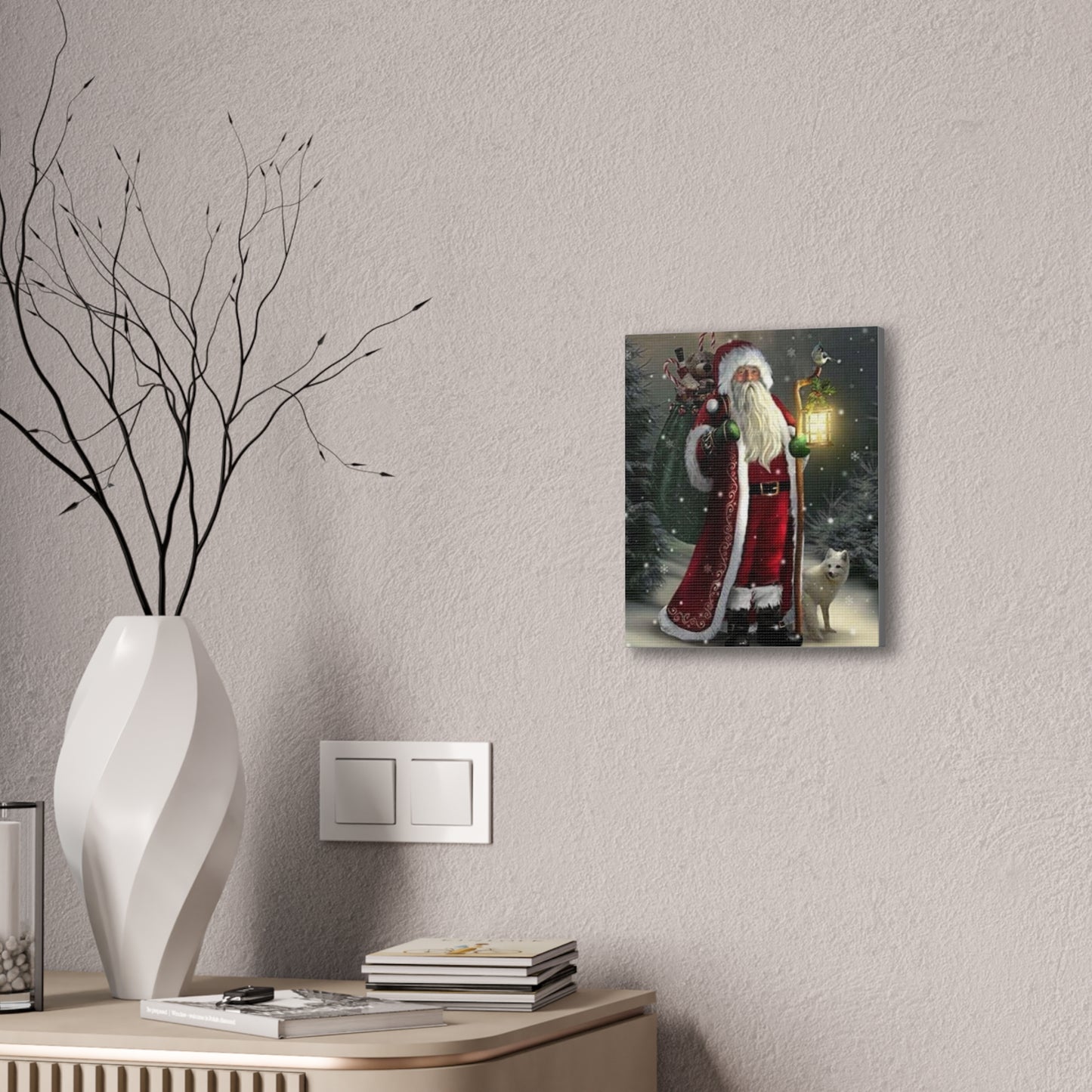 Kringle - Canvas Stretched, 0.75" - 2026 Wall Art - Holidays