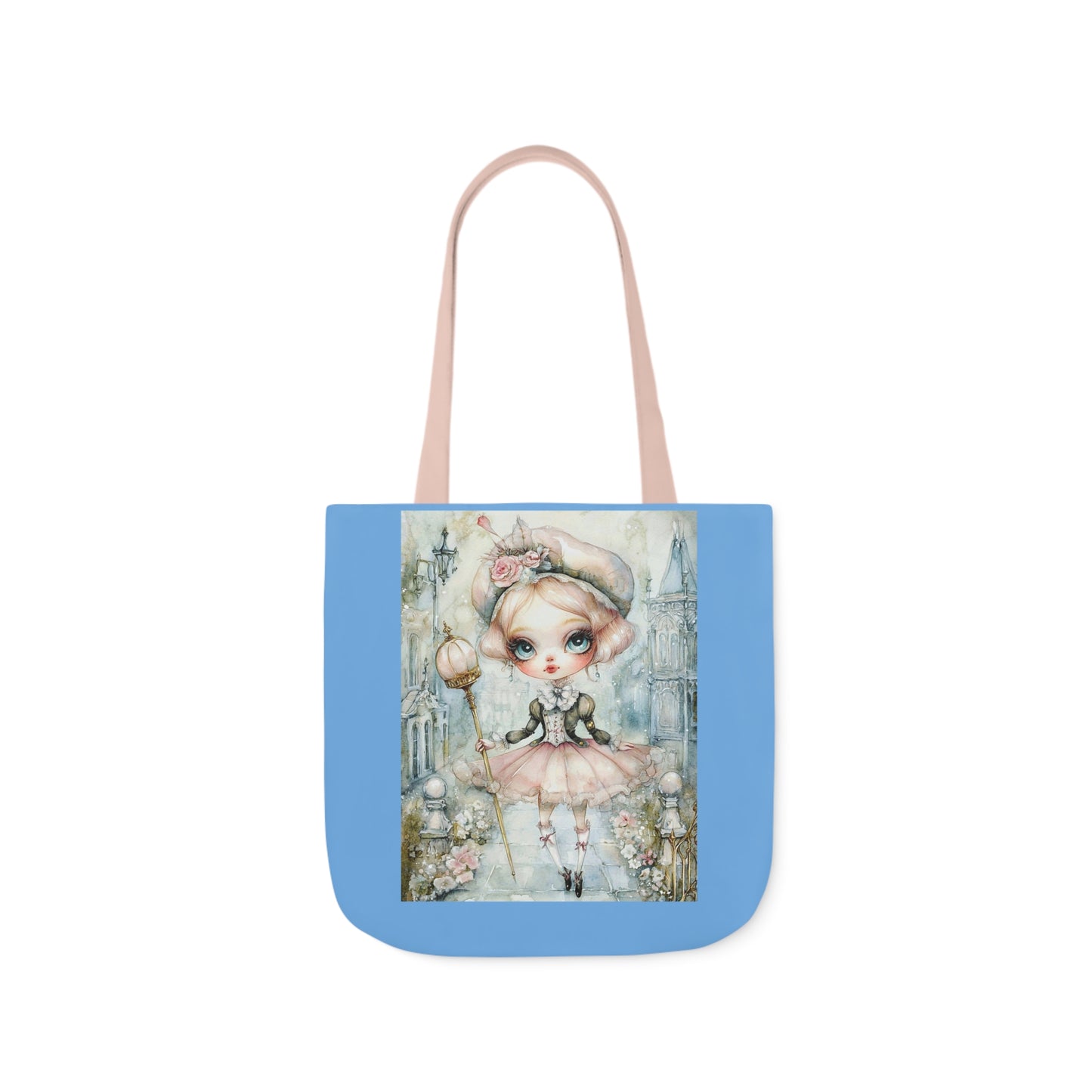 Tiny Dancer - Canvas Tote Bag, 5-Color Straps