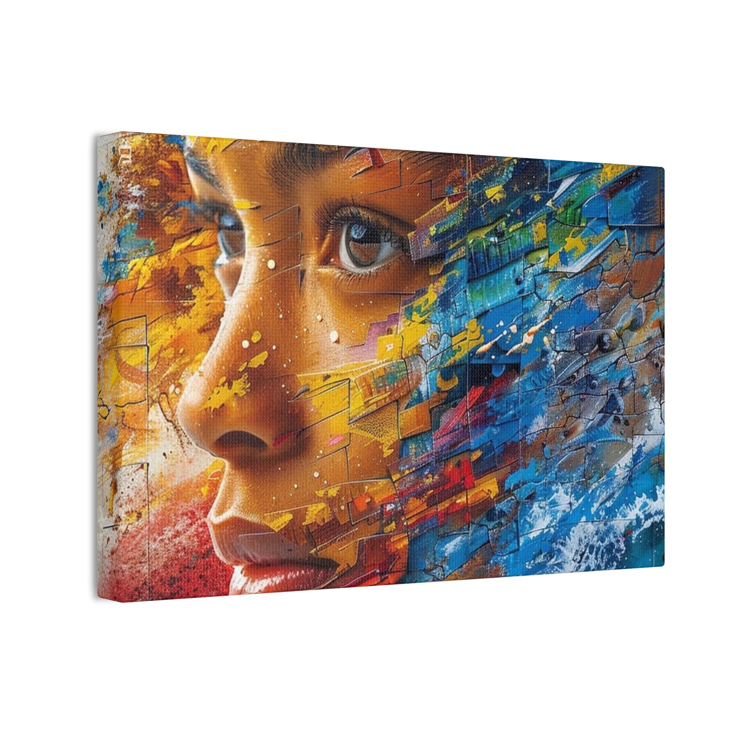 She - Canvas Stretched, 0.75"