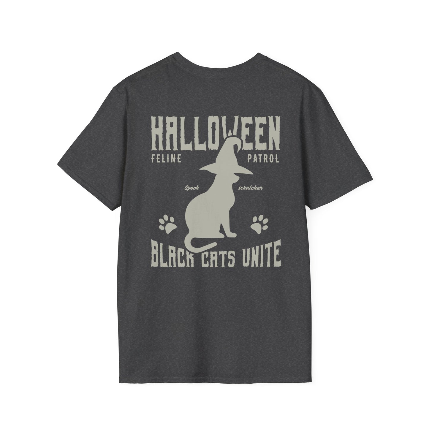 Feline Patrol - Unisex Softstyle T-Shirt - Halloween