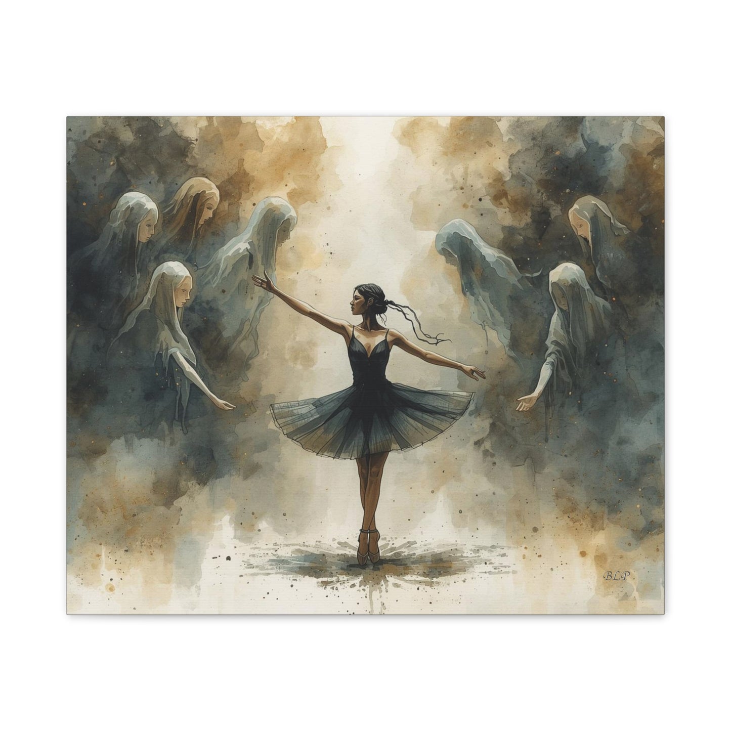 Haunted Ballerina - Canvas Stretched, 0.75" - Wall Art 2026 - Individuals