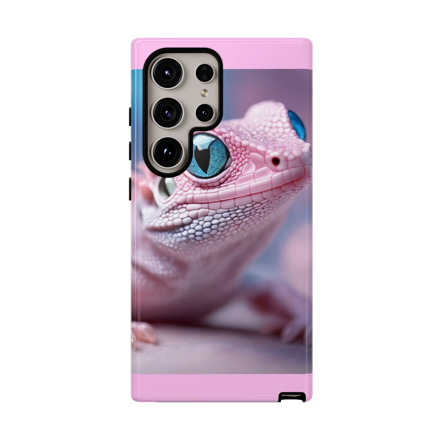 Pink Lizard - Whimsical Phone Cases