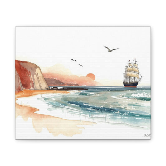Coastal Clipper - Canvas Stretched, 0.75" - 2026 Wall Art - Places