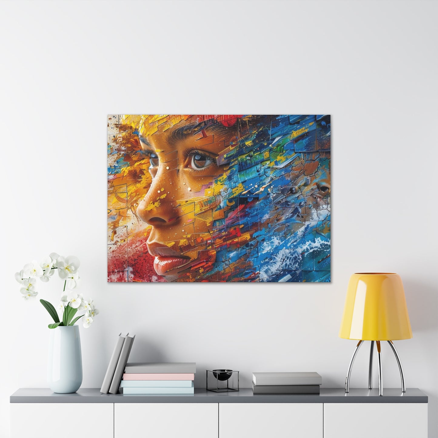 She - Canvas Stretched, 0.75"