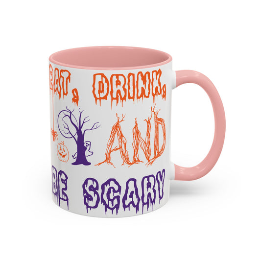 Eat Drink - Accent Coffee Mug (11, 15oz) - Halloween