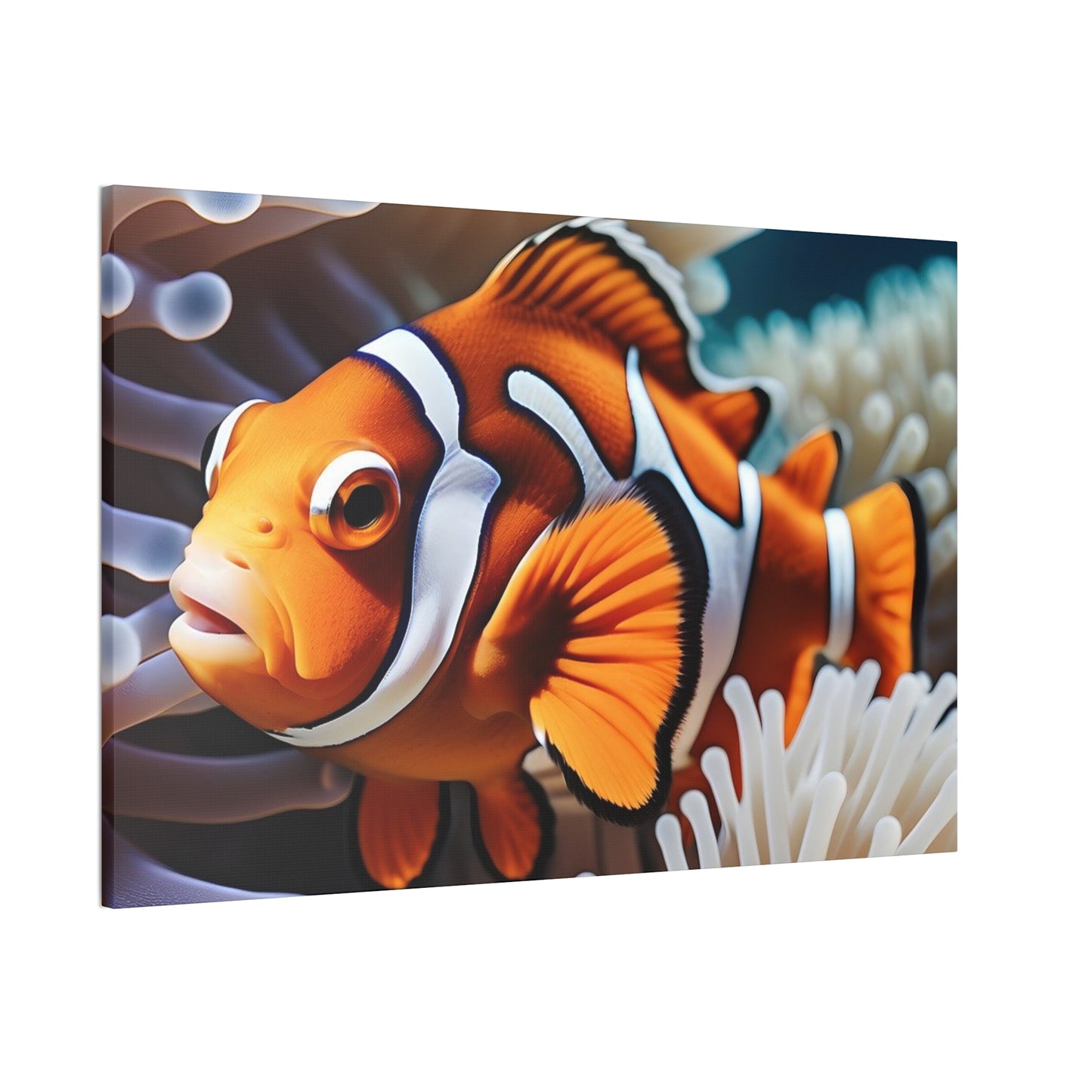 Clown Fish - Canvas Stretched, 0.75"