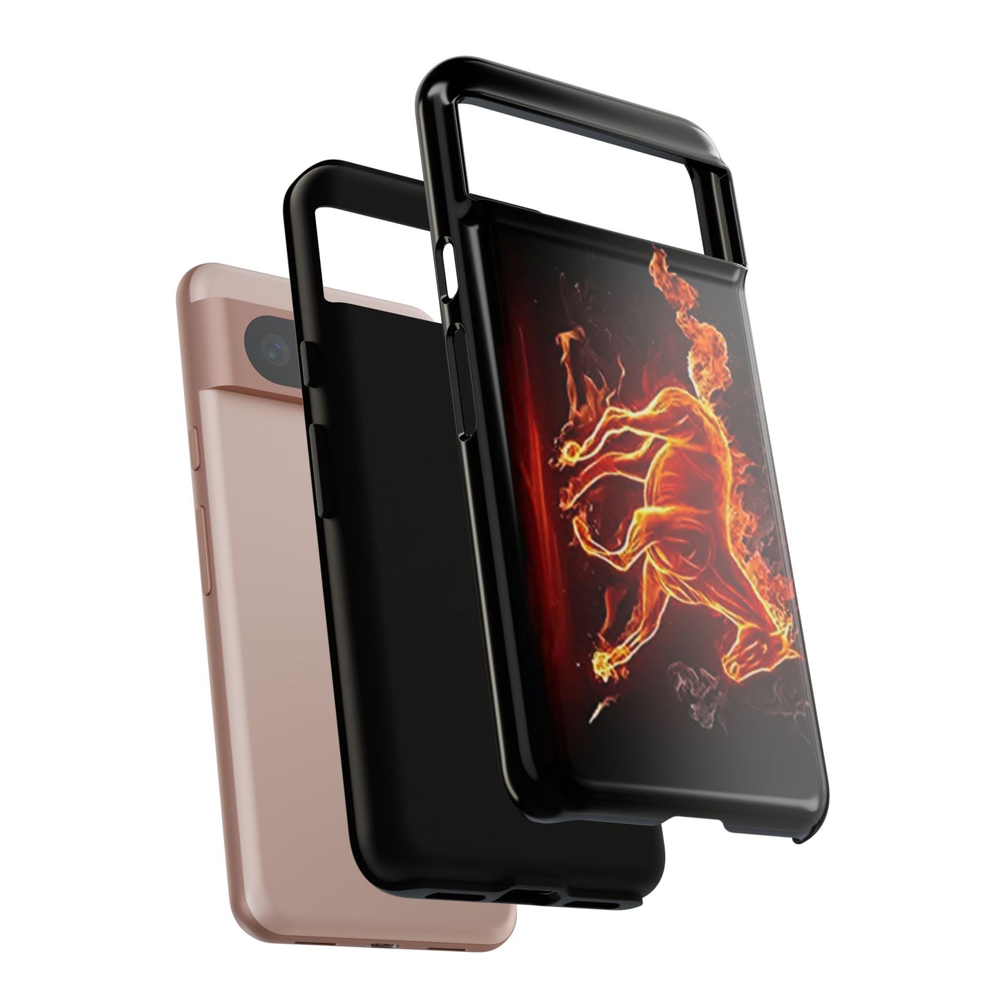 Burning Horse - Whimsical Phone Cases