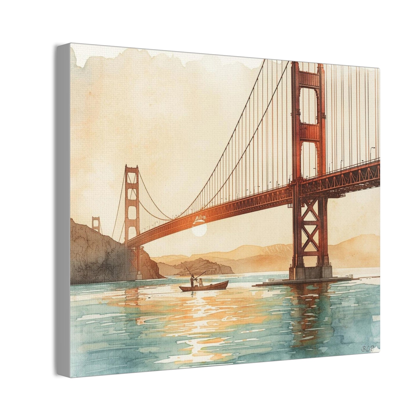 Golden Gate Bridge - Canvas Stretched, 0.75" - Wall Art 2026 - Places