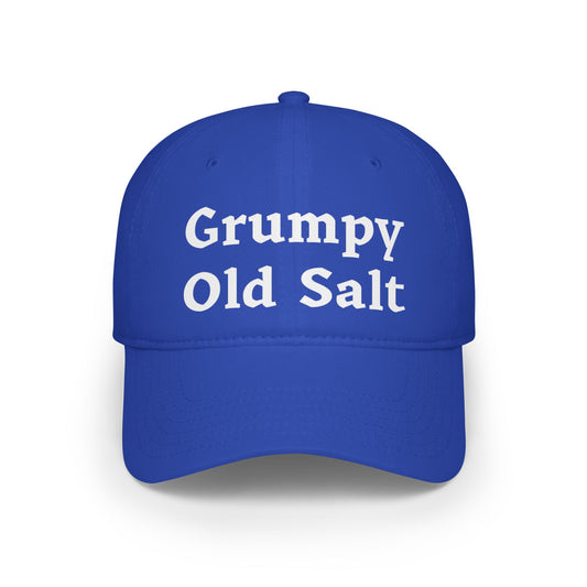 Grumpy Old Salt - Low Profile Ball Cap - Veterans - Father's Day