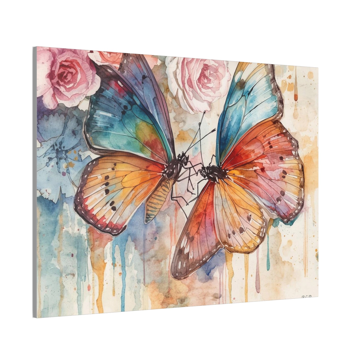 Butterflies - Canvas Stretched, 0.75" - 2026 Wall Art - Animals