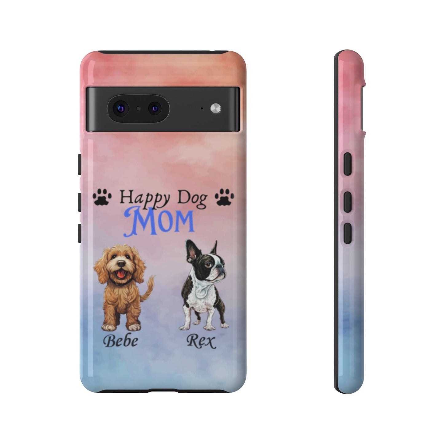 Dog Mom - Personalized - Whimsical Phone Cases - Mother's Day