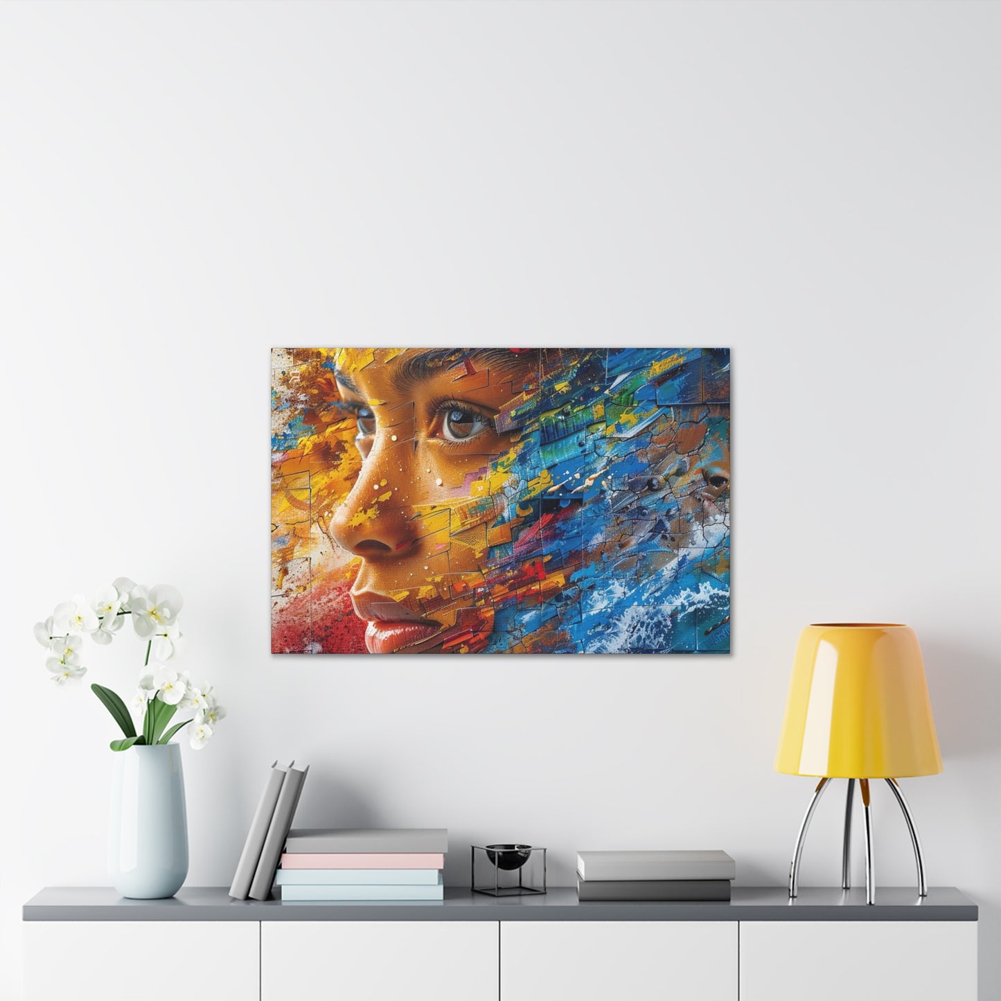 She - Canvas Stretched, 0.75"