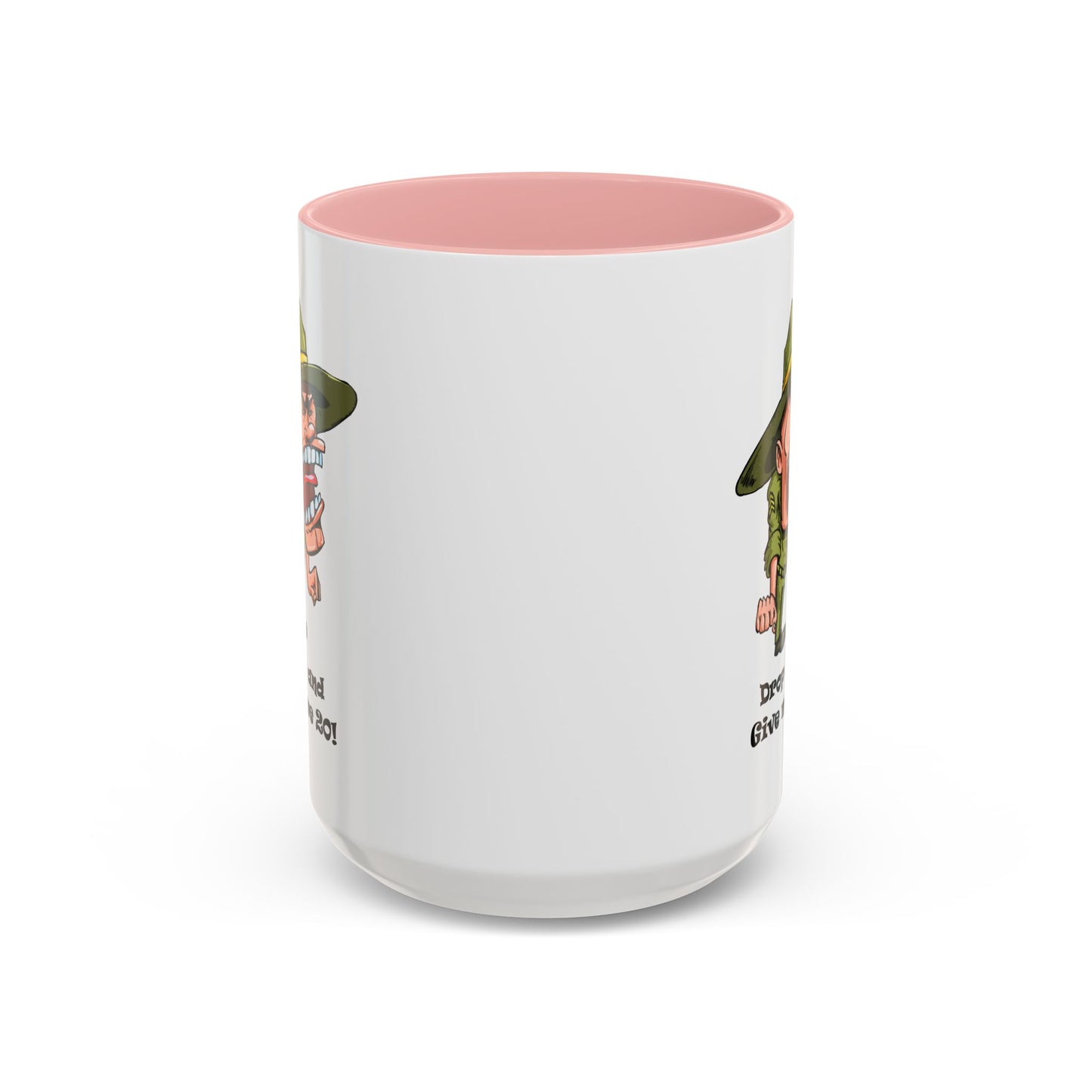 Drop and Give Me 20 - Accent Coffee Mug (11, 15oz) Whimsical and Military Mugs