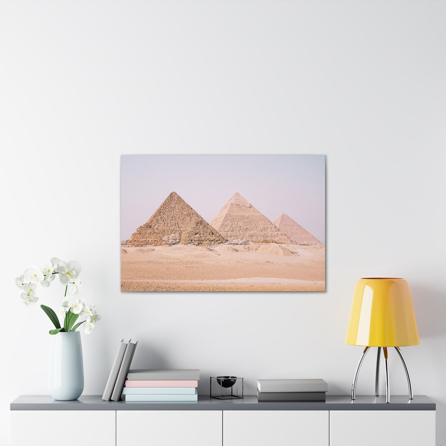 Pyramids - Canvas Stretched, 0.75"