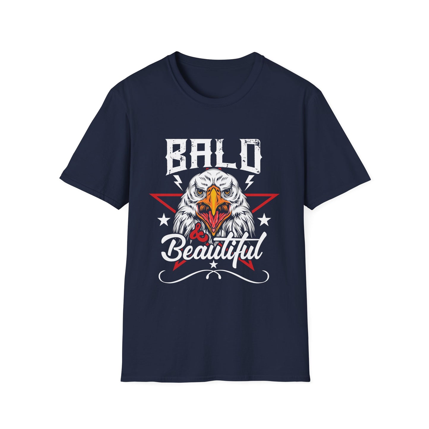 Bald is Beautiful -Unisex Softstyle T-Shirt