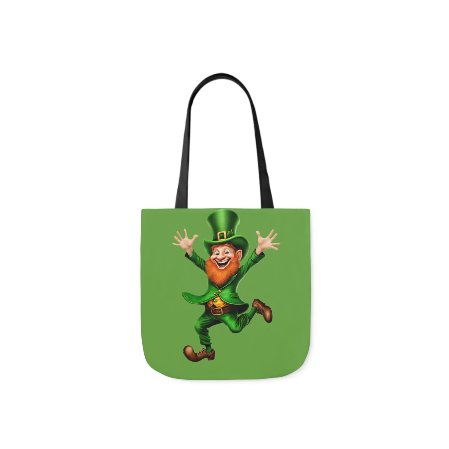 St. Patricks - Canvas Tote Bag, 5-Color Straps