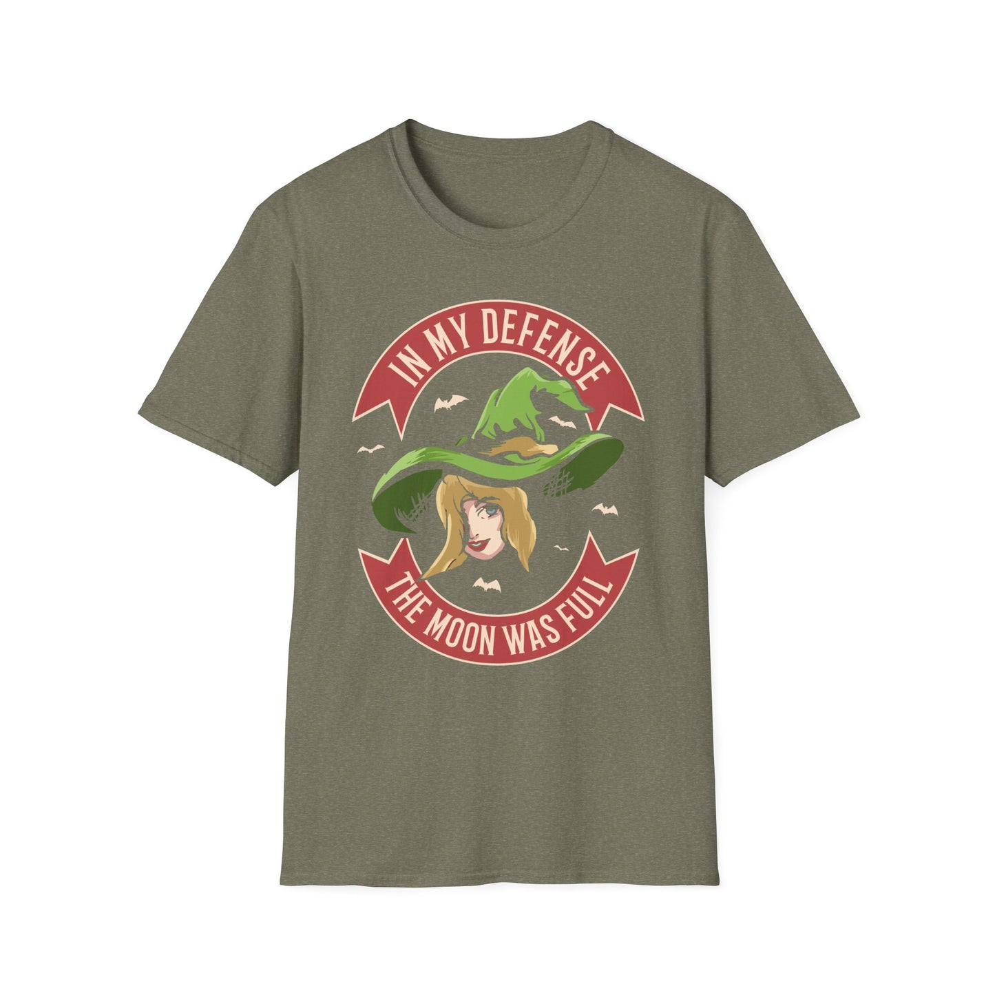 In My Defense - Unisex Softstyle T-Shirt - Halloween