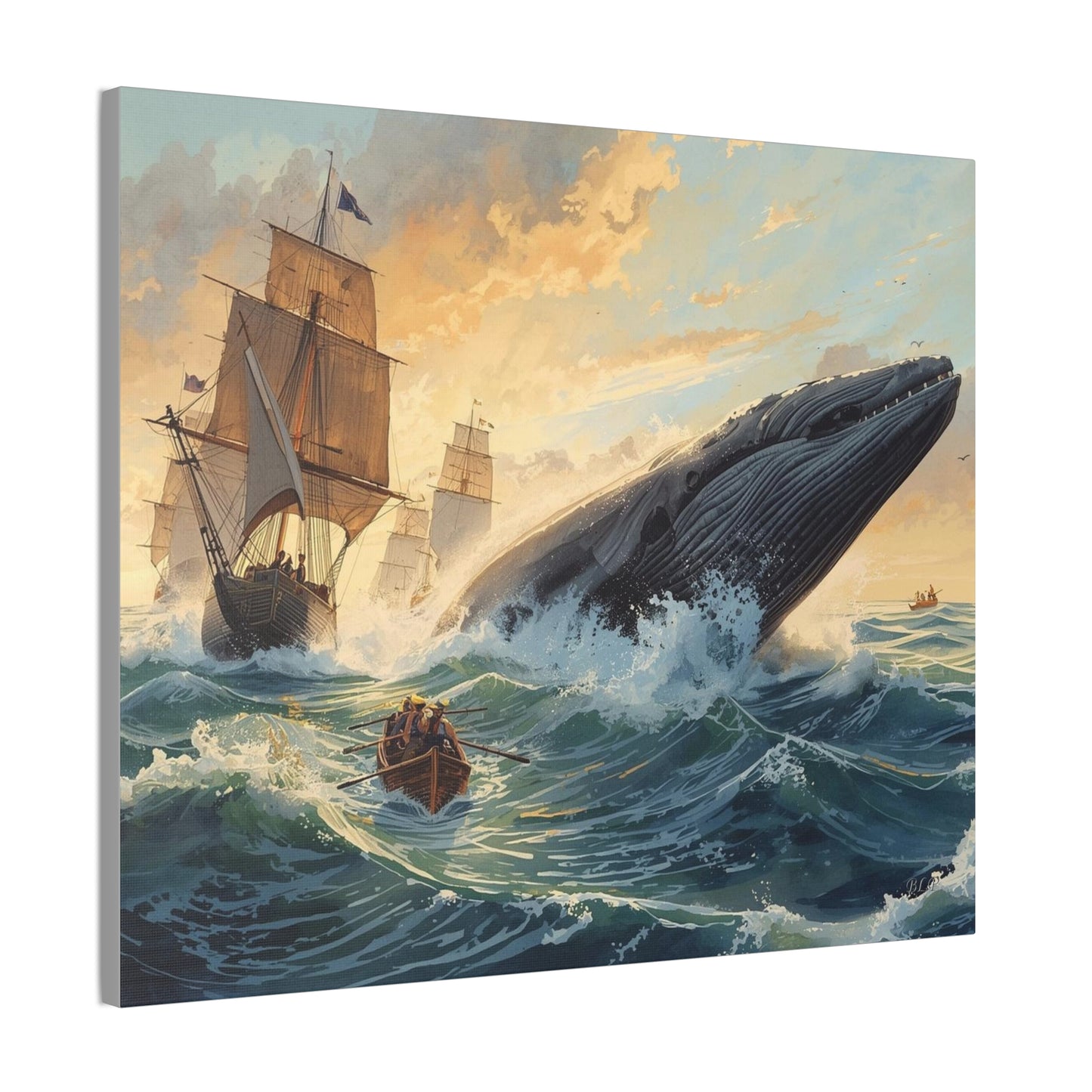 On the Hunt - Canvas Stretched, 0.75" - Wall Art 2026 - Scenes