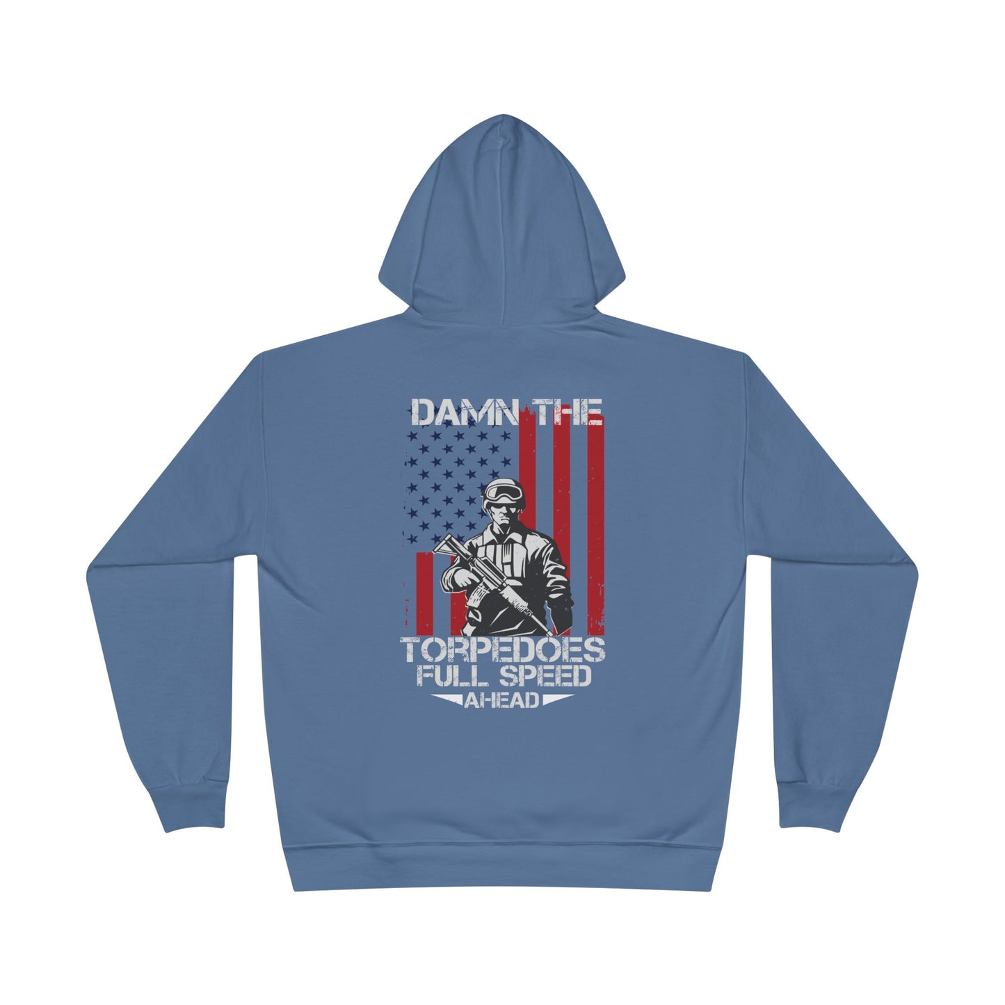 Military - Veteran - Unisex EcoSmart® Pullover Hoodie Sweatshirt